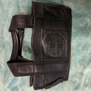 Tory Burch Black Leather Satchel